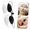 Baluue 2pcs Tanning Bed Goggles Protection Mask for Hair Removal