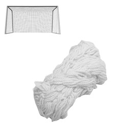 Soccer Goal Net, Soccer Replacement Goal Nets Sports Soccer Goal Post Net Full Size Football Goal Post Netting for Sports Match Training (6X4FT)