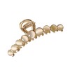 WOONEKY 1pc Cat Eye Alloy Hair Clip for Women and