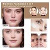 Bio Foundation 4 En 1, Base Hidratante Que Cambia De