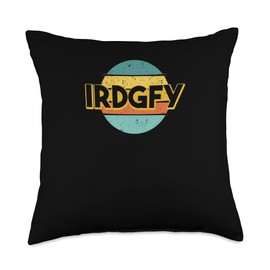 IRDGFY I Ride Goofy Wakesurf Snowboard Wakeboard Skateboard Throw Pillow