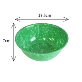 Retro Korean Tteokbokki Plate Set, 6 Melamine Pieces, Spoon, Chopsticks, 2 Ramen Bowls, 2 Square Plates, 3 Compartment Plate, Sauce Dish