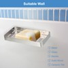 sourcing map Soap Dish Holder, 304 Stainless Steel Soap Bar,