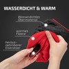HEYNER® Eiskratzer Scheibenkratzer mit Handschuh Eisschaber Winterzubehör, schwarz