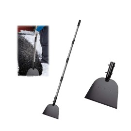 Nicecho Max 62" L Handle Black Garden Cleaning tool Shovel Scraper Spade for Ice dirt