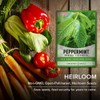 Peppermint Seeds for Planting is A Heirloom, Open-Pollinated, Non-GMO Herb