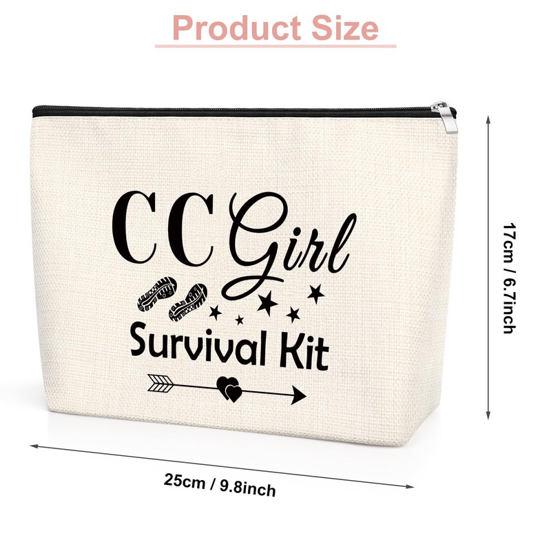 Cross Country Running Gift for Runners Makeup Bag Running Lover