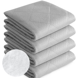 4 Pack Incontinence Bed Pads,18x24 inches Washable Pee Pads for Adults, Kids & Dogs, Highly Absorbent Waterproof UnderPads, Bed Pads for Incontinence Washable