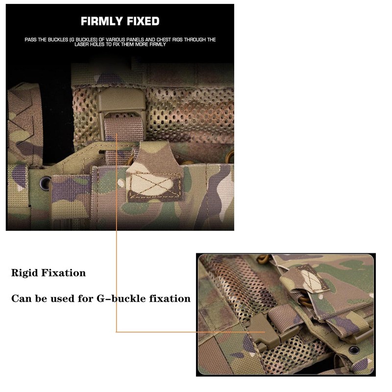 Tactical Cummerbund Extension Wing Side Molle Expander Organizer Wing with