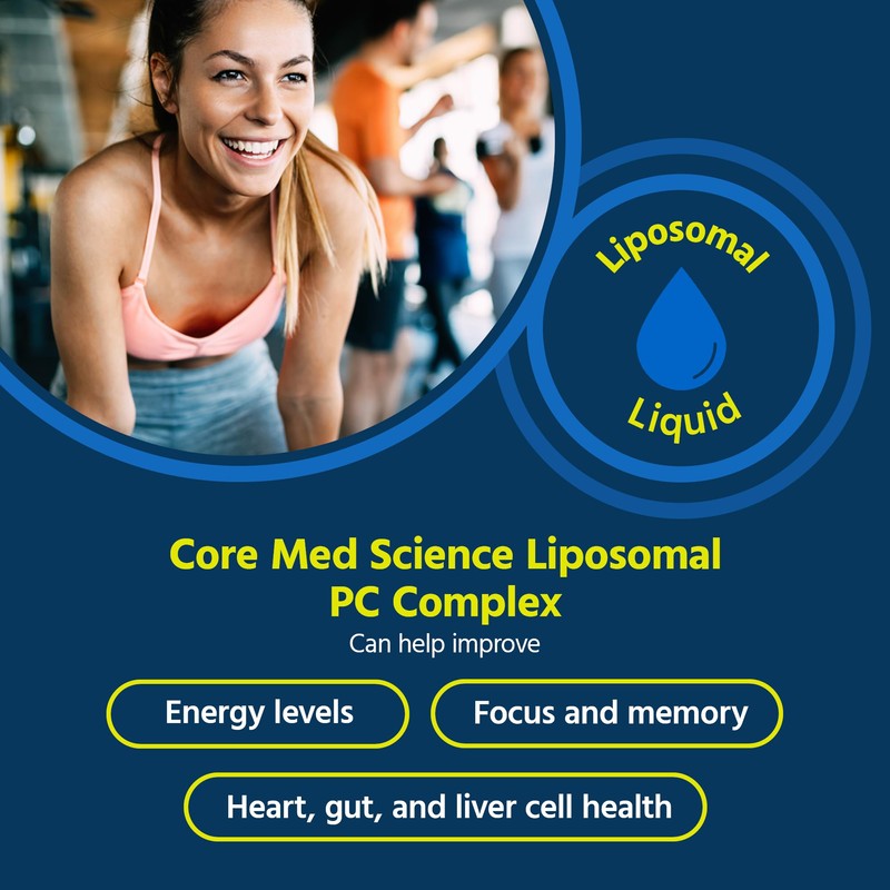 Core Med Science Phosphatidylcholine Supplement, Liposomal PC Complex (8 Fl