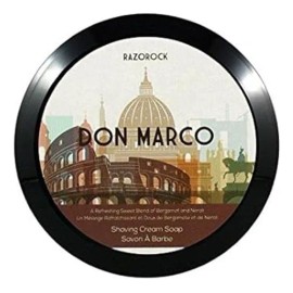 Razorock Jabón De Afeitar La Famiglia, Don Marco Bergamota N