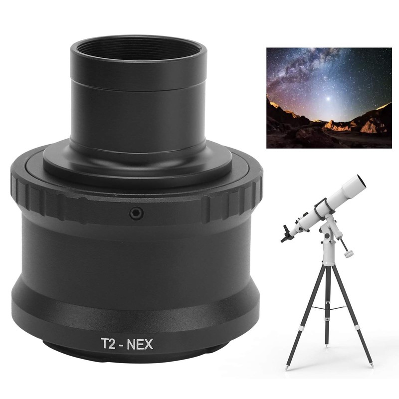 Vbestlife Telescope Adapter Ring 1.25" Astronomical Telescope T-Mount Ring Adapter