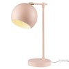 Globe Electric 52285 Hannah 18" Desk Lamp, Matte Pink, Brass