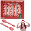 Fruidles Christmas Candy Canes Spoons Suckers, Peppermint Flavor in Box,