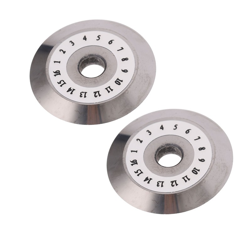 2Pcs Fiber Cleaver Blade Tungsten Carbide 20mm 16 Sides Cutting