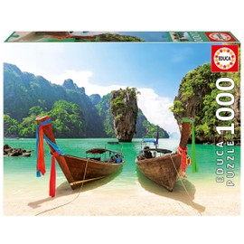 Educa - 1000 Piece Jigsaw Puzzle for Adults | James Bond Island Includes Fix Puzzle Glue. Dimensions: 68 x 48 cm. Ages 14 and up (20283)