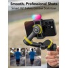 AOCHUAN Smart X2 Smartphone Gimbal Stabilizer with 360°Rotation,OLED Display,Built-in 20cm