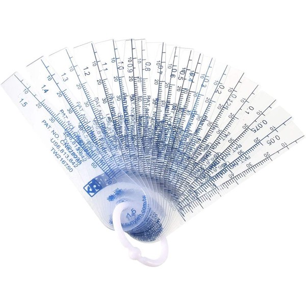 Plastic Gap Gauge, Thickness Gauge, Gap Gauge, Thickness Gauge, Sixness