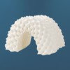 Latex Sleeping Pillow Cervical Protection 35cmx55cm Wolf Tooth Model Latex