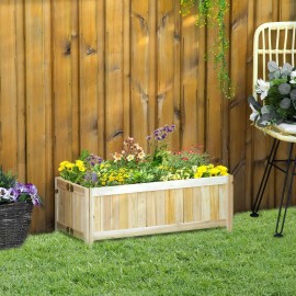 28x12in Foldable Wooden Elevated Planter Box for Backyard Patio Raised Garden Bed for Vegetables Herbs Flowers Garden SuppliesColor: default Color