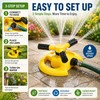 Automatic Rotary Garden Sprinkler Set for Lawn Irrigation – 360°