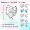 S925 Sterling Silver Studs Earring for Women Teens Girls -