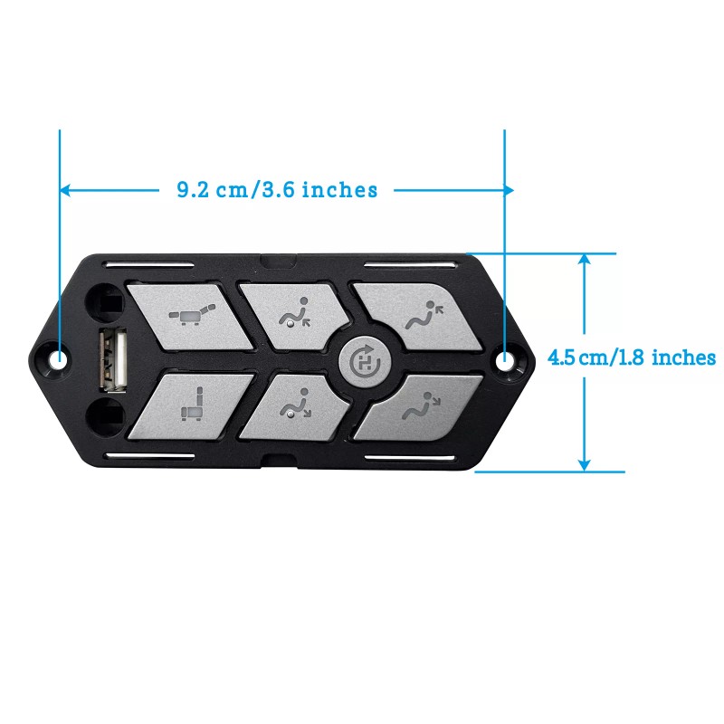Emomo Model TRGIN 7 Button 5 Pin Switch Hand Control