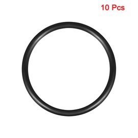 sourcing map Pack of 10 Rubber O Rings 70 mm AD 60 mm ID 5 mm Width Metric Seal