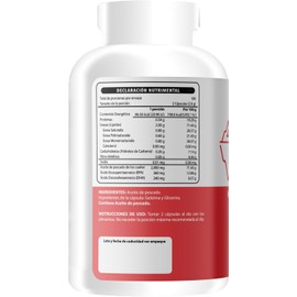 Wellthy Acrtic Omega 3 Softgel 200 Cápsulas. 360mg EPA, 240mg DHA, 100 Dias de Consumo, Hecho en Planta Certificada