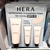 Hera Cleansing Foam Refreshing Face Wash 160g 1 pack, 50g