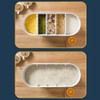 Xuthusman 10KG 360° Rotating Storage Dispenser 6 in1 Kitchen Pantry