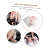 SAFIGLE 8Sheets Heart Shaped Nail Art Stickers DIY Nail Decals