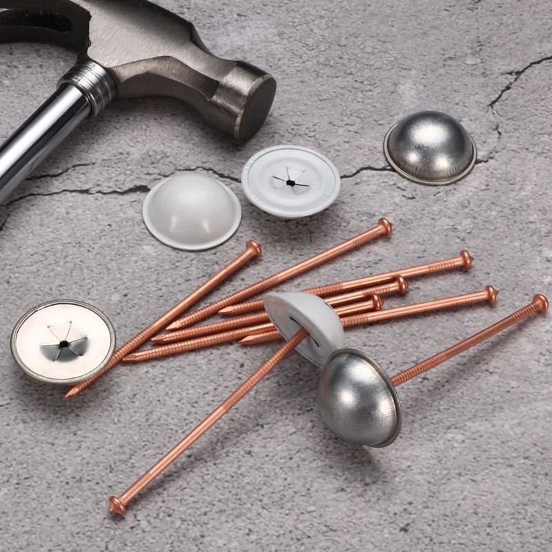 PATIKIL 30mm Self Locking Washers, 50pcs Perforated Insulation Pins Washers