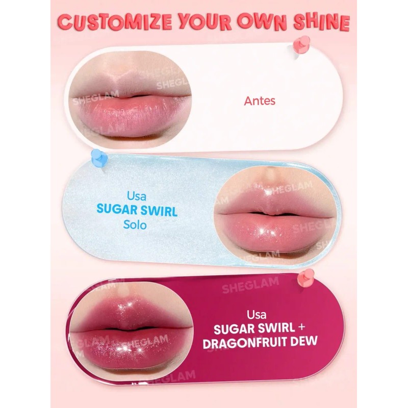 Sheglam Hydra Jelly Bálsamo Labial Hidratante - Guava Glow
