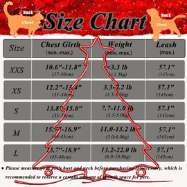 Cat Leashes and Harnesses for Walking,Breathable Soft Kittens Vest for Cats Dogs, Kitten Harness Escape Proof with Bell and Bow-Knot Decoration Christmas(L, Black-White)