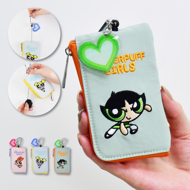 Powerpuff Girl Key & Pass Pouch Buttercup