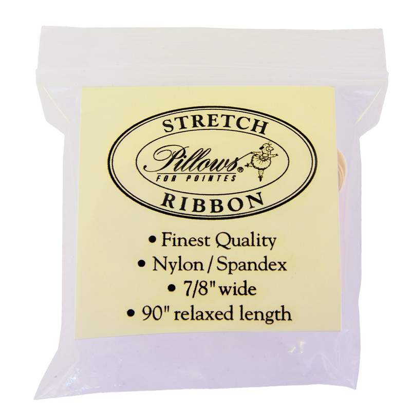 Pillows Pink Stretch Ribbon for Ballet Pointe Toe Shoes