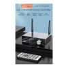 Peakloong Black Bluetooth Transceiver HiFi Audio AUX Receiver 3.5Mm Adapter
