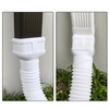 Prestantious 7ft Long Gutter Downspout Extensions, 3.1” OD Downspout Extender