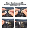 FXHDC-M 6pcs Button Extenders for Jeans Strong Pants Button Extender