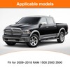 OUESAAS Rear Tailgate Emblem for 2009-2018 RAM 1500 2500 3500,