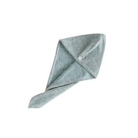 Vaguelly Environmental Bamboo Charcoal Dry Hair Cap Super Absorbent Quick Drying Towel Wrap for Men and Women Thickened Soft for All Hair Types Lightweight and Portable Bath Accessory in