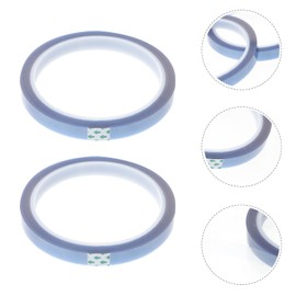 VILLFUL 4 Rolls Heavy Duty Double Sided Black Heat Resistant Tape Htv Transfer Thermal High Temp