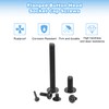 sourcing map 50Pcs M5-0.8x8mm Flanged Button Head Socket Screws, 304