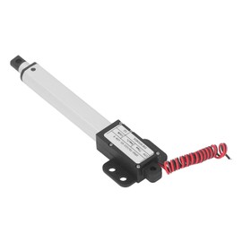 Mini Linear Actuator, Aluminum Alloy Wear Resistance Electric Micro Linear Actuator 150N Multi Protection 75mm Stroke 12V Heavy Duty for Iatrical (With Bracket)