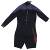 1.5MM Diving Onepiece Swimsuit Wetsuit Short Trousers for Snorkeling Surfing(Man
