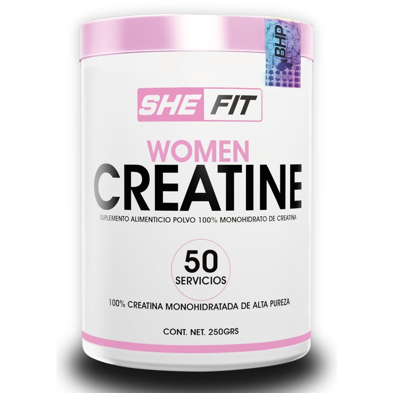 BHP NUTRITION- Women creatine, creatina monohidratada 100% pura, creatina para