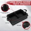 Autofit Under Seat Truck Organizer Storage Box with Removable Divider