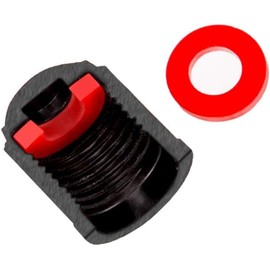 Pitlane Performance® Valve Caps Pack of 10 Car Tyre Valve Covers Tyre Valve Caps Car Valve Caps Car SUV Motorcycle Bicycle for All Schrader Valves (Anthracite)