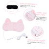 Mikinona Eye Mask for Relaxation Sleep Eye Patch Heat 3d